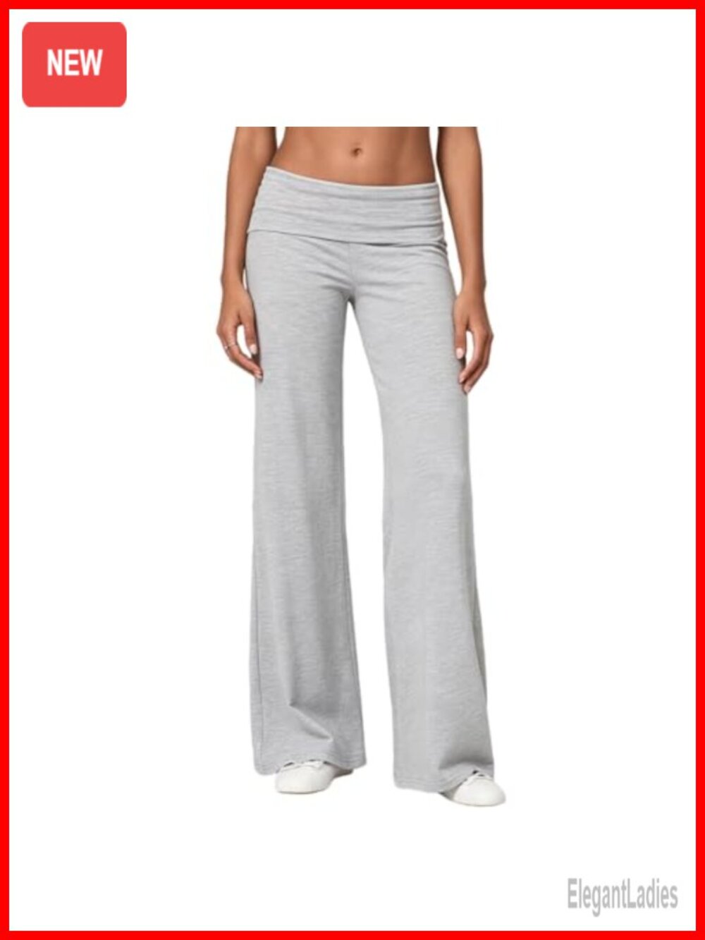 Low Rise Wide Leg Yoga Pants Cute Flare Sweatpants Women Lounge